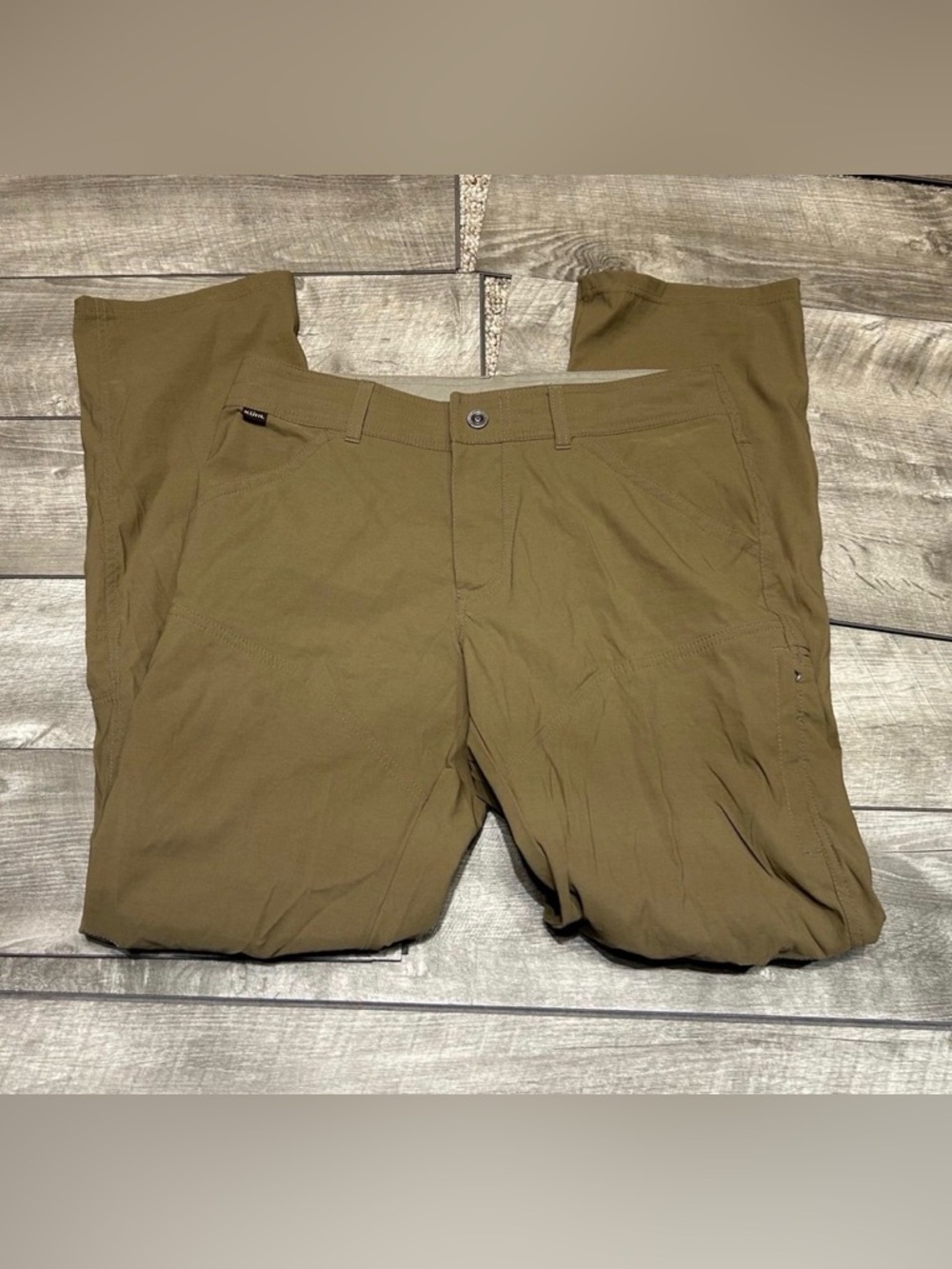 KÜHL Men’s Pants 32x32 Vintage Patina Dye Finish Hiking Outdoors Cotton Blend